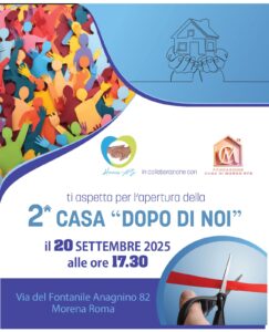 Inaugurazione seconda Casa del Dopo di Noi – Associazione Hermes A.P.S. Roma