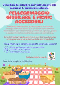pellegrinaggio giubilare accessibile